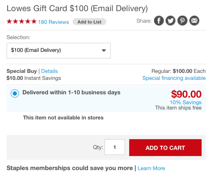 a screenshot of a gift card