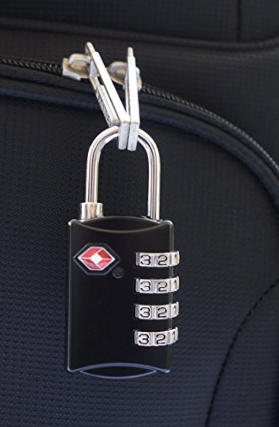 a close-up of a combination lock