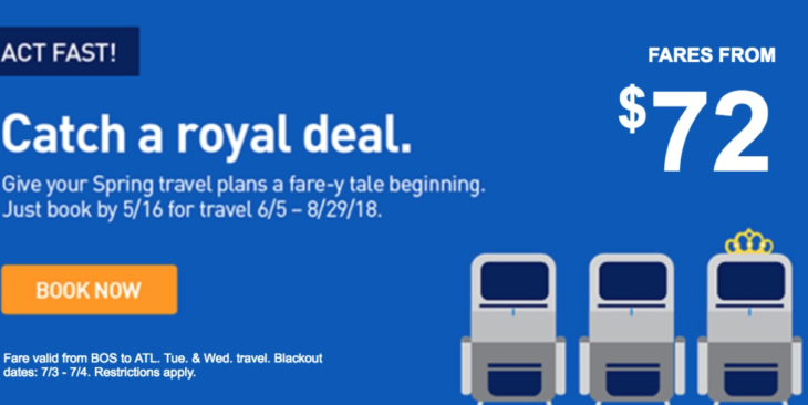Deal Alert Fares From Only $52!