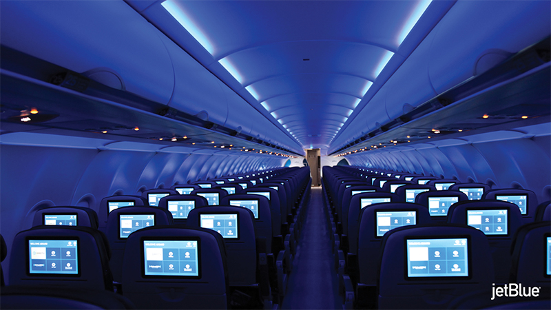 JetBlue A320 Cabin Interior/In-Flight Entertainment Modifications