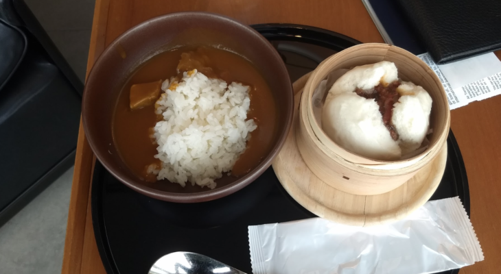 a bowl of rice and a bowl of soup