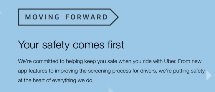 Uber Cool New Safety Features With App