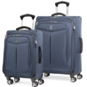 a pair of luggage bags