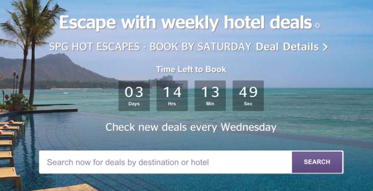 Save Up To 30% On Starwood Stays