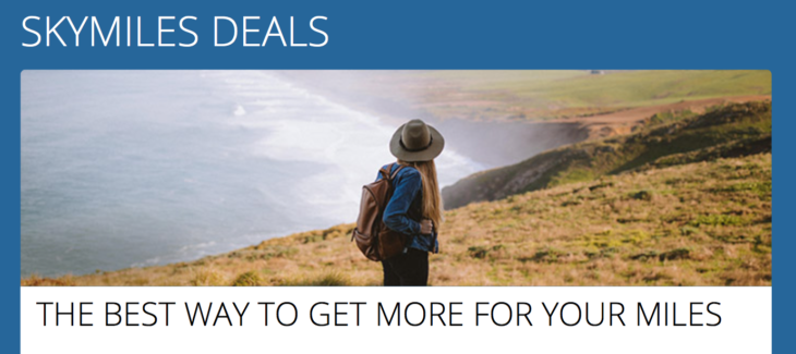 Delta Award Sale Flights From 12,000 Miles 