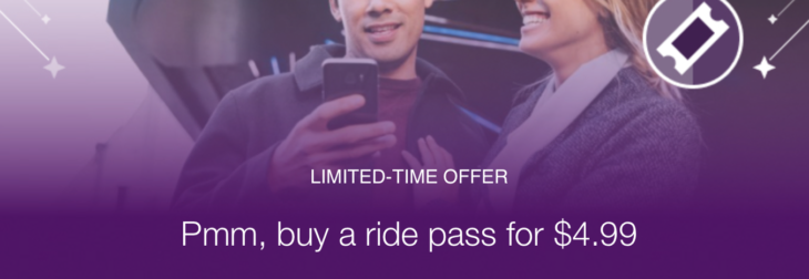 New Uber Ride Pass Available $4.99