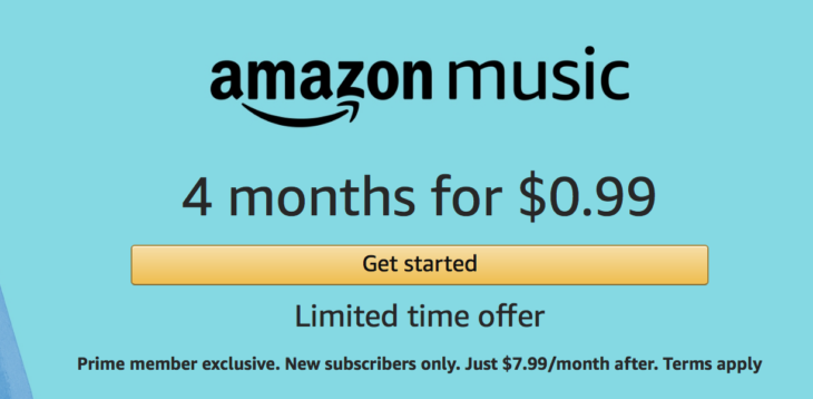 Amazon Music Unlimited 4 Months For Only $0.99 - Points Miles & Martinis