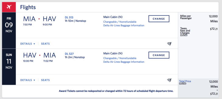 a screenshot of a flight ticket