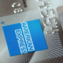 close up of a credit card