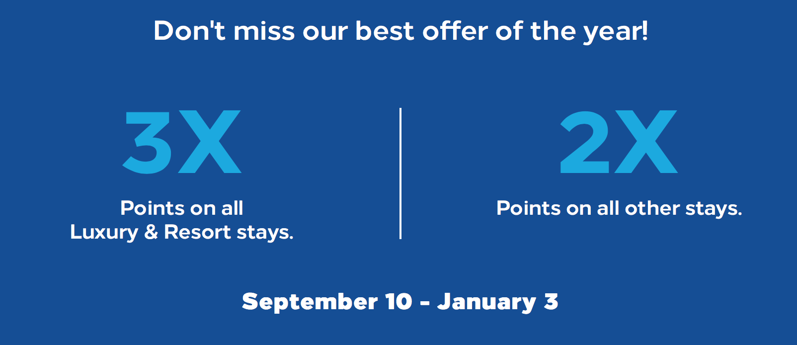 Register For Hilton 2x 3x Promotion Points Miles & Martinis