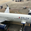 an airplane at an airport