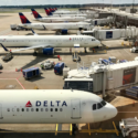 airplanes at an airport