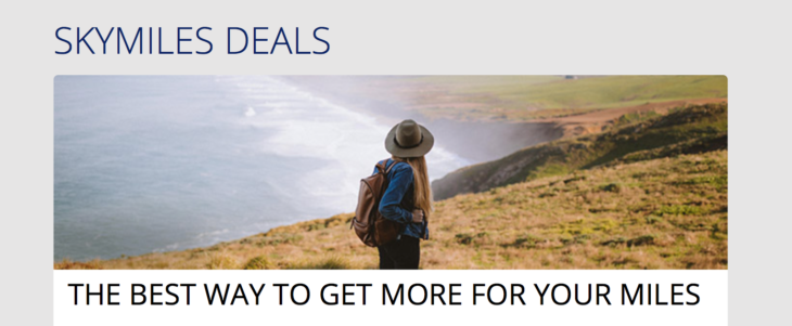 Delta Award Sale From 10,000 Miles