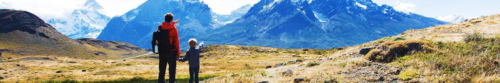 a mountain range with snow capped mountains