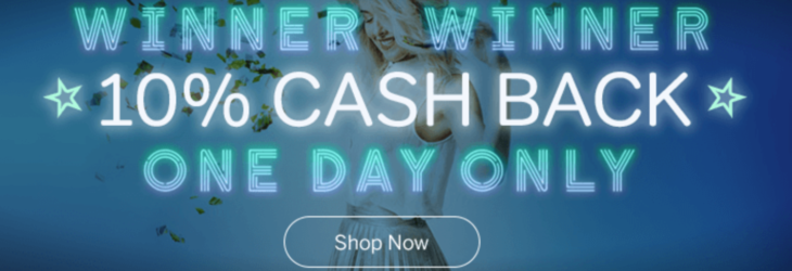 Ebates Offering 10% Back Today!