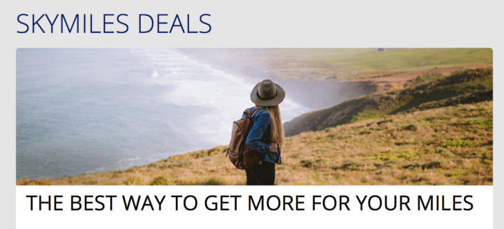 Delta More Cheap Fares From Only 10K Miles