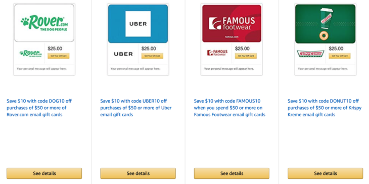 a screenshot of a gift card