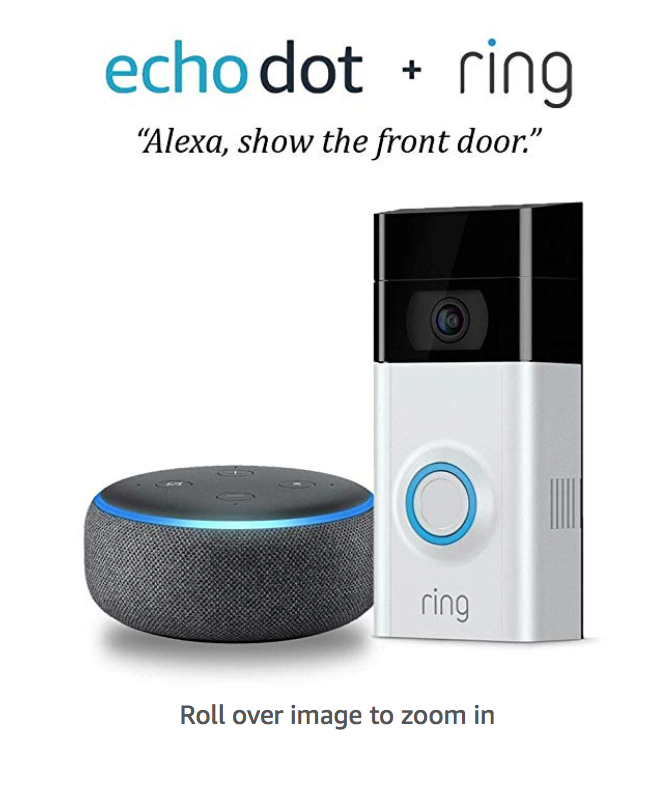 Amazon Echo Dot & Ring Doorbell Deal