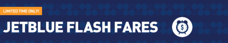Hurry JetBlue Flash Fares From $20!