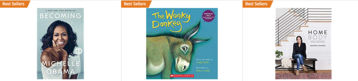 a book cover with a donkey