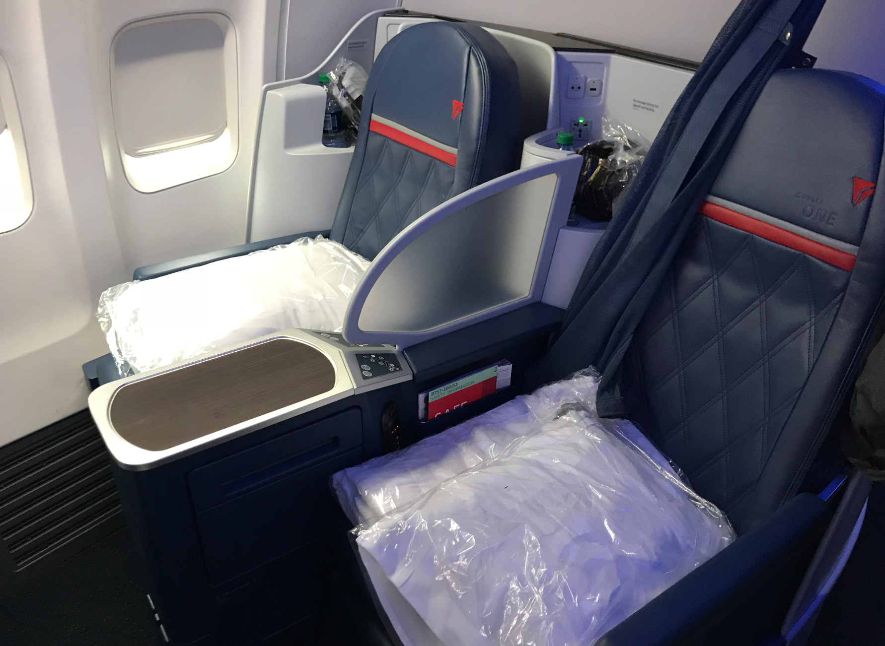 Flight Review Delta One Business Class New York San Francisco