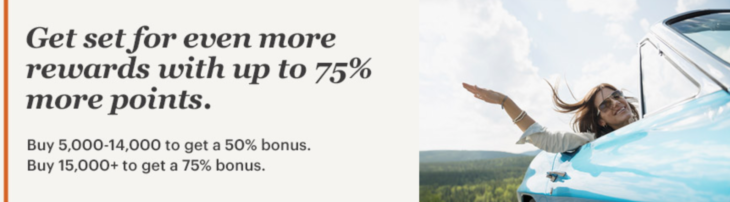 IHG Up To 75% Points Bonus Ending Soon!