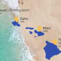 a map of the island of oahu