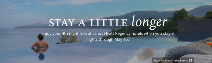 Hyatt 4th Night Free Promotion