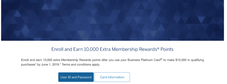10,000 Bonus Membership Rewards (MR) Points (Targeted)