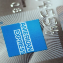 close up of a credit card