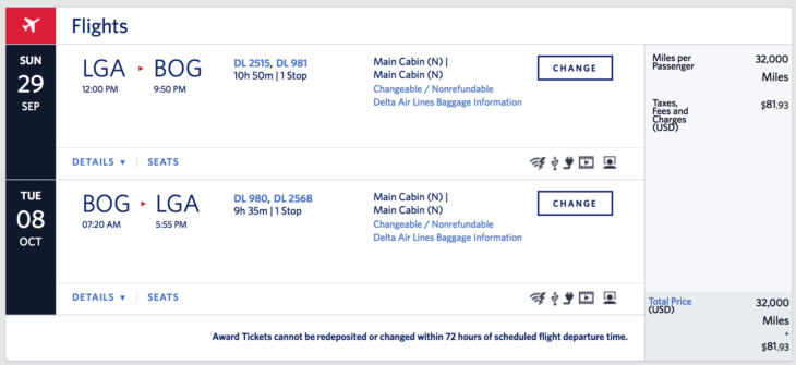 a screenshot of a flight ticket