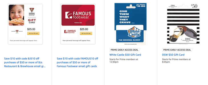 a screenshot of a gift card