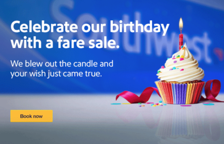 Fare Sale From $49 