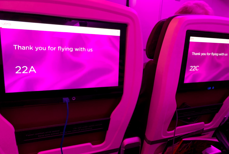 a screens on a plane