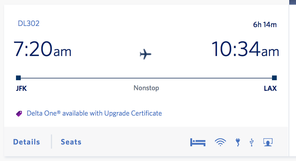 Delta Upgrade Certificate Availability Now Online Points Miles & Martinis