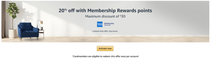 New Amazon Promotion 20% Order With Amex