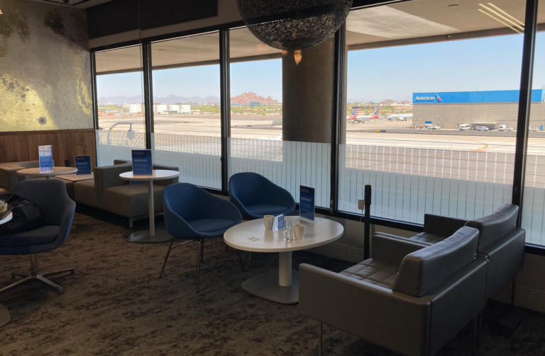 American Express Centurion Lounge Phoenix (PHX) Review Points Miles
