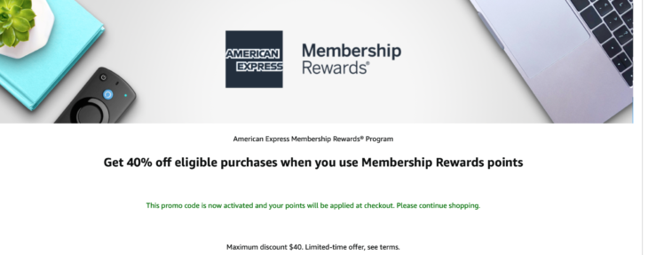a close-up of a membership rewards program